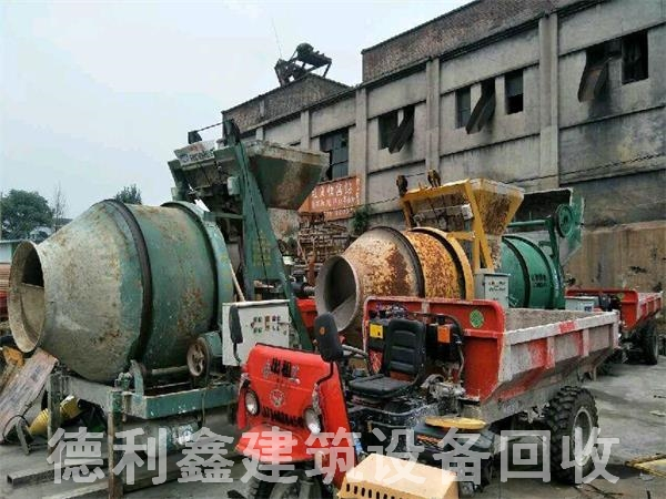 回收建筑設(shè)備，建筑廢料回收。卷揚機回收，攪拌機回收